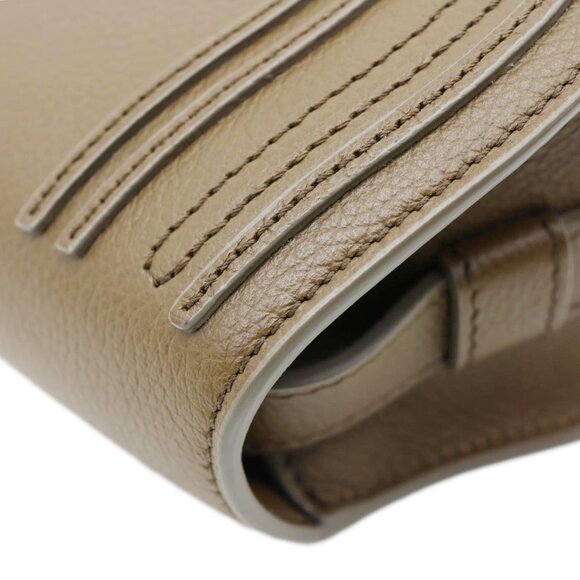 Chloe  Marcie Leather Crossbody Bag Brown - Picture 7 of 14